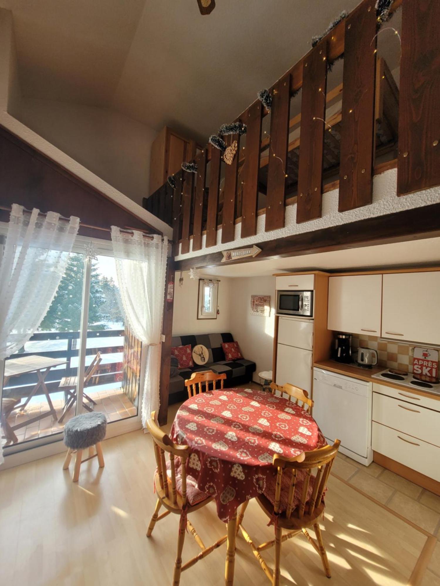 Le Duplex, Superbe Cocon Au Coeur Des Rousses, Tout Confort 5 Pers, Draps Inclus Ле-Русс Екстер'єр фото