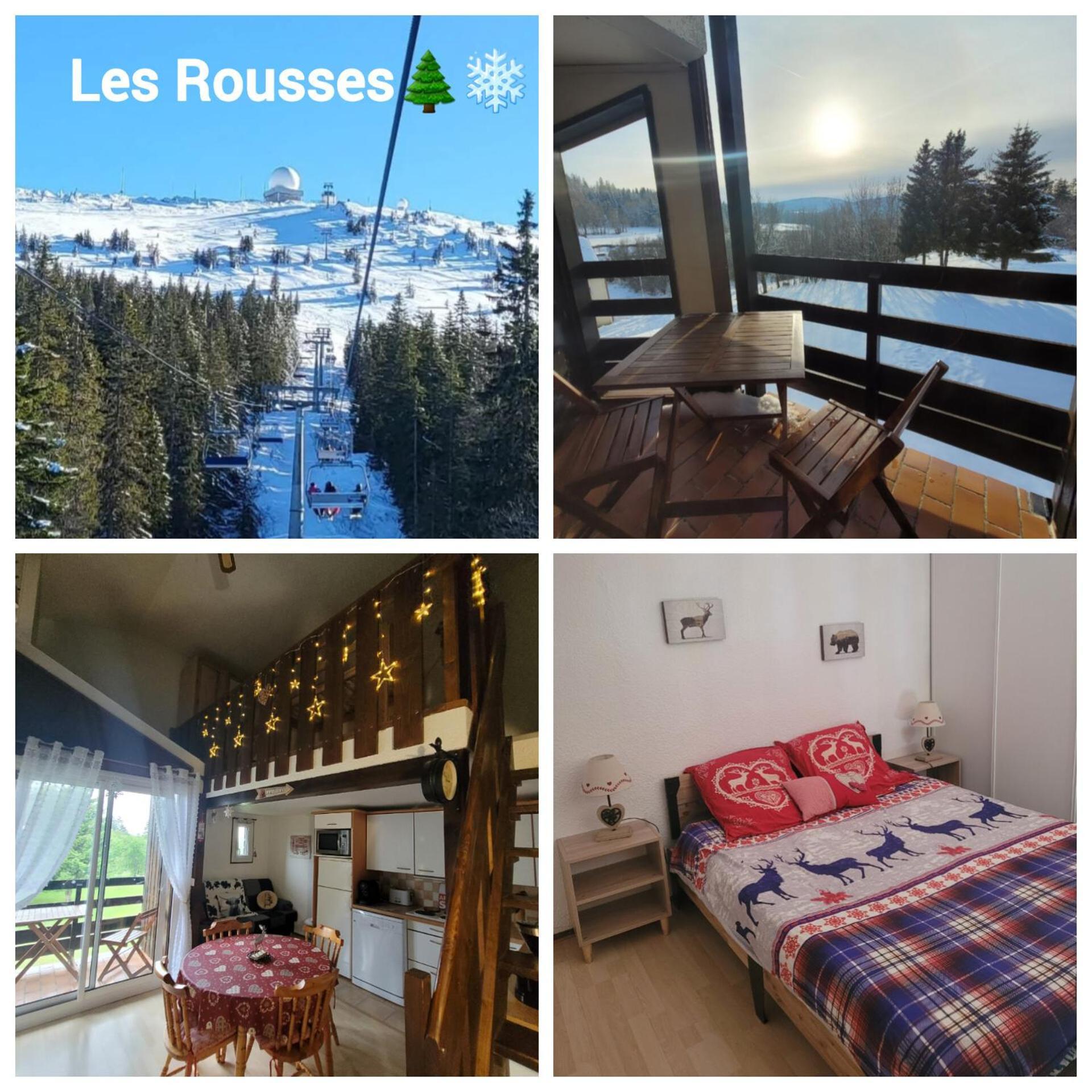 Le Duplex, Superbe Cocon Au Coeur Des Rousses, Tout Confort 5 Pers, Draps Inclus Ле-Русс Екстер'єр фото
